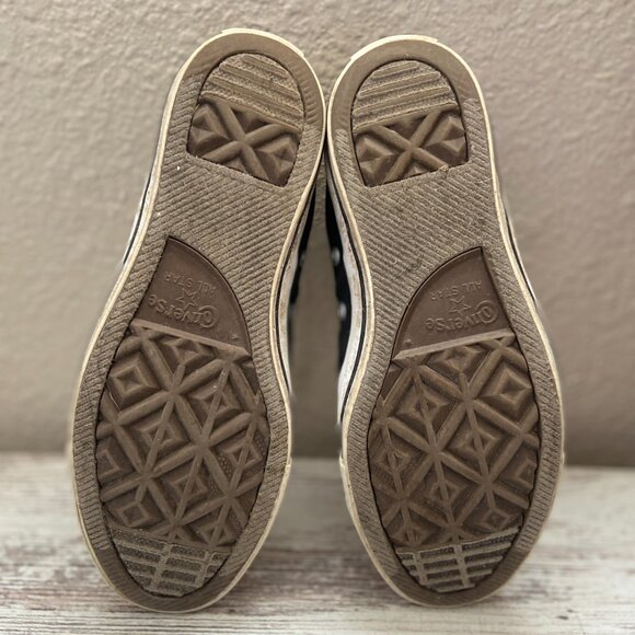 Converse Black and White Women's Sneakers - Picture 6 of 6